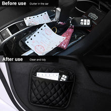 Car Adhesive Organizers Pocket Bags Car Storage Box