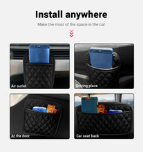 Car Adhesive Organizers Pocket Bags Car Storage Box