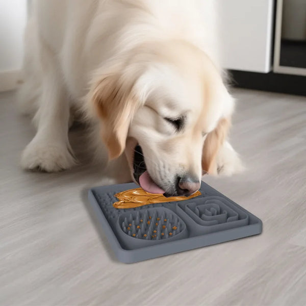 Pet Licking Mat | Dog Feeder Cat Slow Feeding Mat