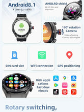 GPS Navigation AMOLED HD Screen Fitness 4G Sim Card  Smart Watch