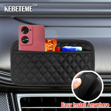 Car Adhesive Organizers Pocket Bags Car Storage Box