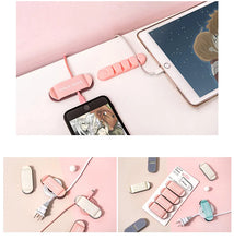 MOHAMM 1 Piece Cute Cable Organizers Holder Clips for Desktop