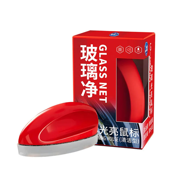 Car Glass Oil Film Remover | Auto Powerful Glass Polishing Cleaner Brush