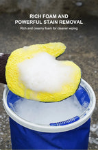 SEAMETAL Microfiber Car Washing Glove | Double-Faced Thickened Brush Gloves