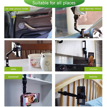 Rearview Mirror Phone Holder 360° Rotatable | Multifunctional Mirror Holder