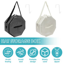 Hat Organizer Bag Oxford Cloth Dustproof Cowboy Hat Box