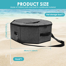 Hat Organizer Bag Oxford Cloth Dustproof Cowboy Hat Box