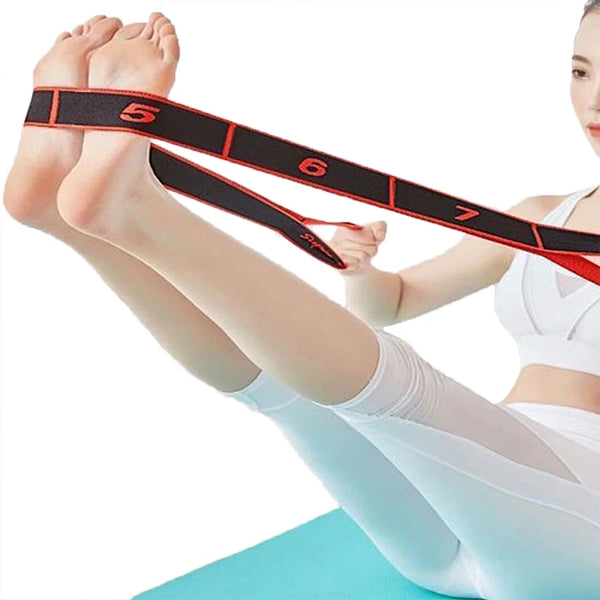 Yoga Stretch Resistance Bands | Adult High Elasticity Multi-Segment Belt Y