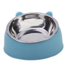 Cat Bowl Lovely Creative Inclined Kitten Puppy Food Feeding Bowls
