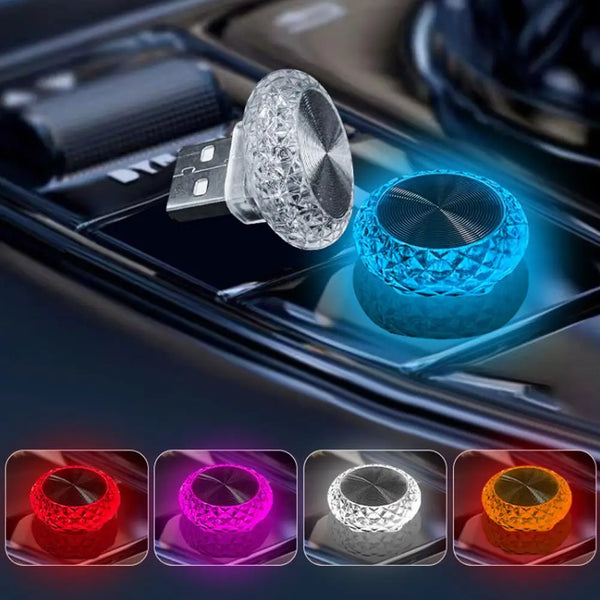 Car USB Ambient Lights | Interior Car Light
