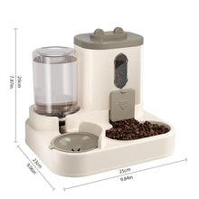 2in 1 Cat Food Feeding and Water Dispenser