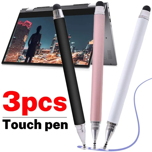 Smart Tablet Phone Universal 2 In 1 Capacitive Stylus Pen