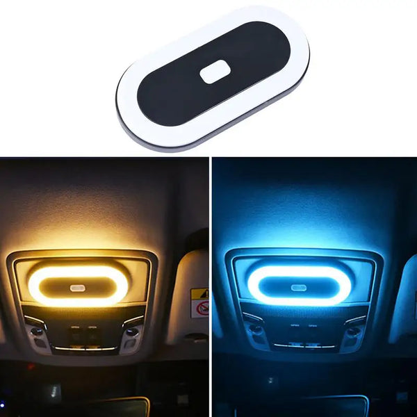 Car Interior Lights | Indoor Car Lighting Ceiling Lamp Night Touch Light