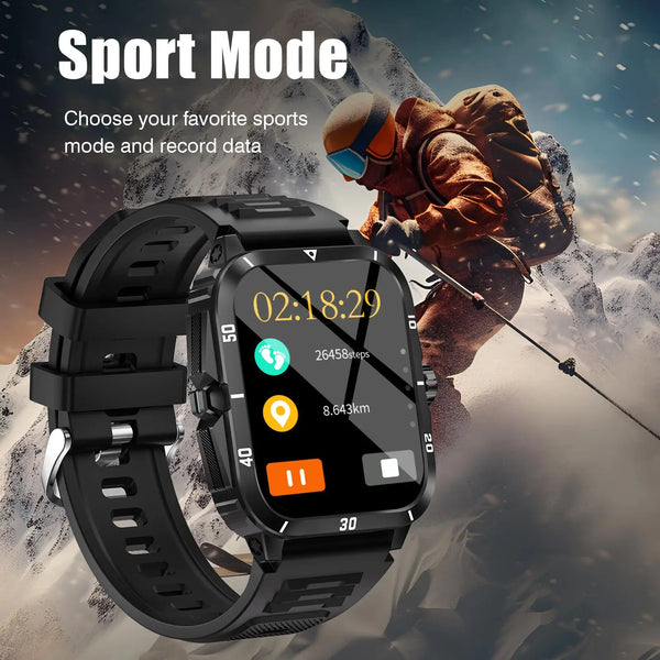 Wireless Calling/dialing, Multi-sport Mode Smartwatch