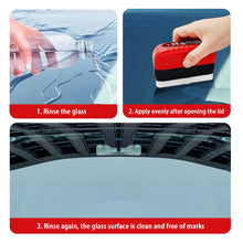 Car Glass Oil Film Remover | Auto Powerful Glass Polishing Cleaner Brush