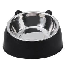 Cat Bowl Lovely Creative Inclined Kitten Puppy Food Feeding Bowls